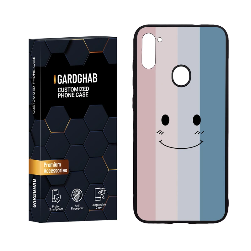  کاور گارد قاب مدل پشت گلس ساده مناسب برای گوشی موبایل سامسونگ Galaxy A11 / M11