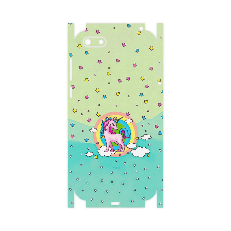 برچسب پوششی ماهوت مدل Rainbow unicorn adventure-FullSkin مناسب برای گوشی موبایل هوآوی Y5 Lite