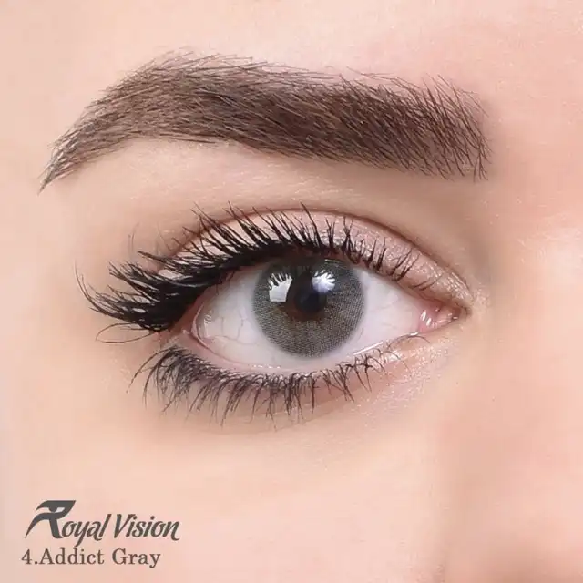 لنز چشم رویال ویژن شماره 4 رنگ سبز خاکستری