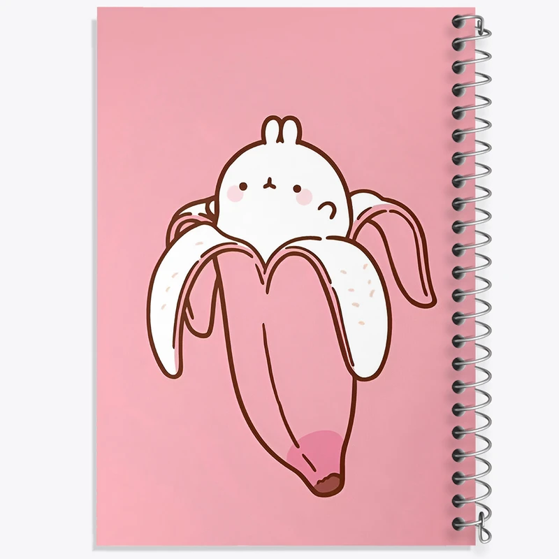 دفتر شطرنجی 50 برگ خندالو طرح خرگوش کیوت کد N4873