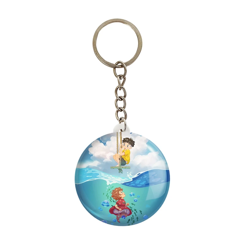 جاکلیدی خندالو مدل انیمه پونیو و سوسوکه Ponyo کد 4889