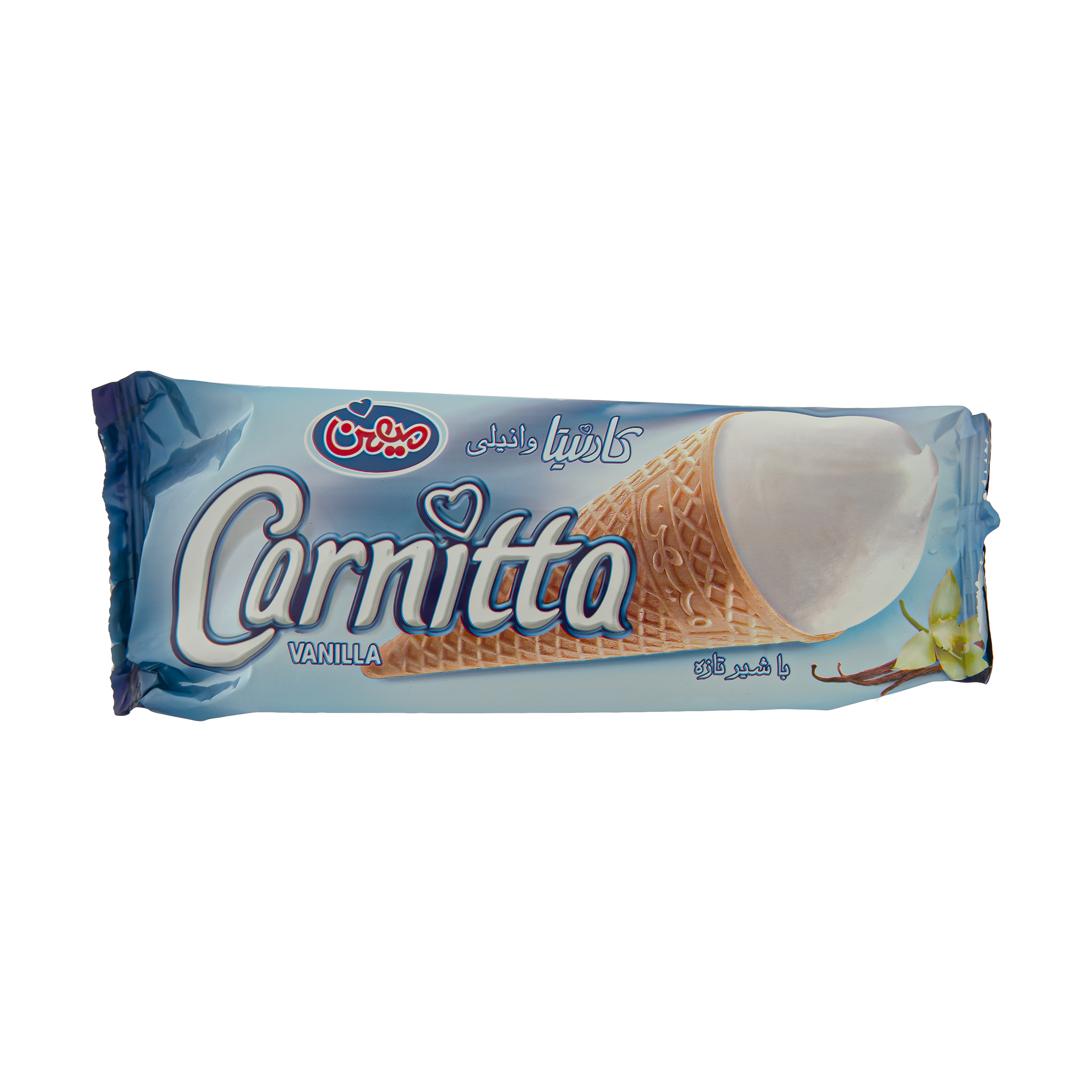 بستنی قیفی وانیلی کارنیتا میهن - 70 گرم 