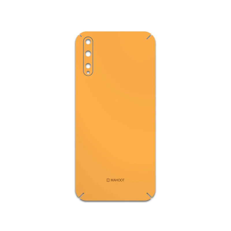 برچسب پوششی ماهوت مدل Matte-Orange مناسب برای گوشی موبایل هوآوی Y8p