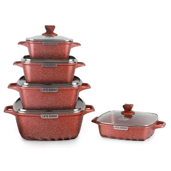 سرویس پخت و پز ده پارچه لایف اسمایل مدل SPF-10