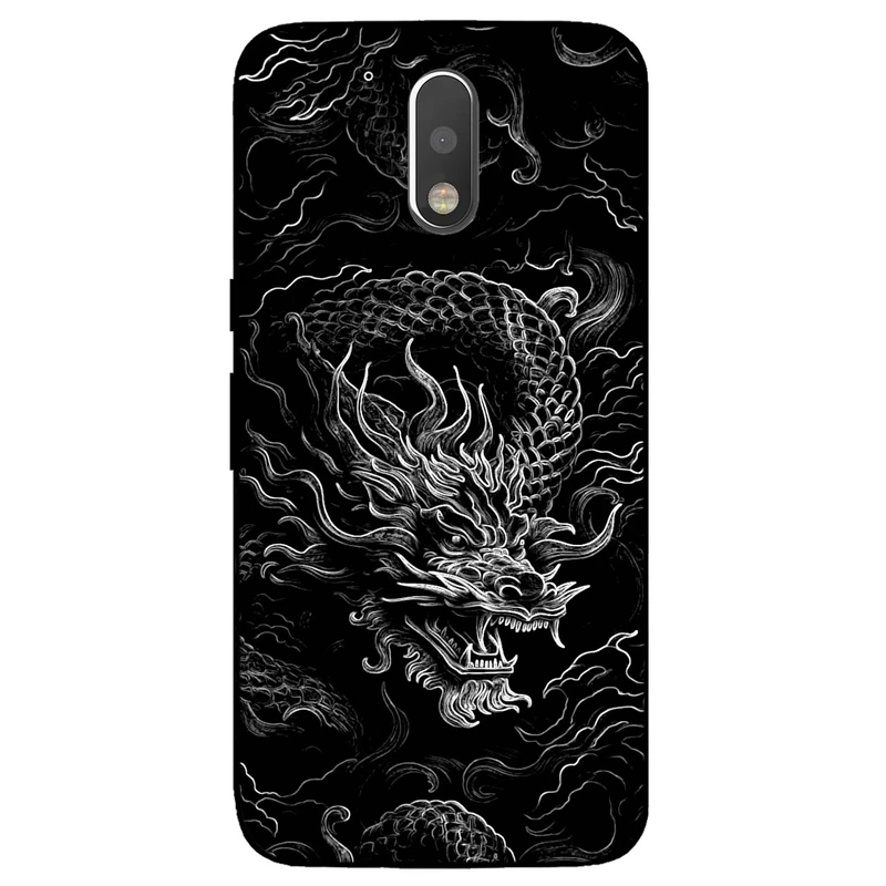 کاور مگافون طرح اژدها مدل 1897 مناسب برای گوشی موبایل موتورولا Moto G4