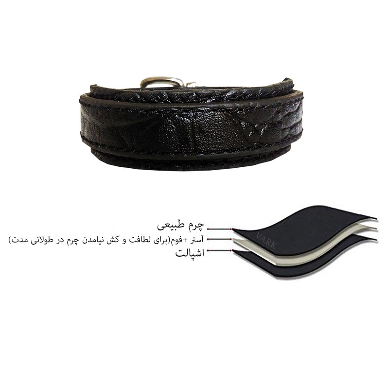 دستبند چرم وارک مدل رهام کد rb467 دستبند چرم وارک مدل رهام کد rb467