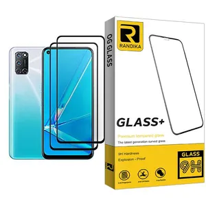 Randika Randika Glass MIX002 Screen Protector For Oppo A92 Pack Of 2