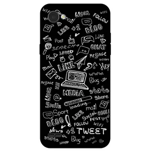 Megafone Social Media 1898 Cover For LG Q6 / Q6 Plus