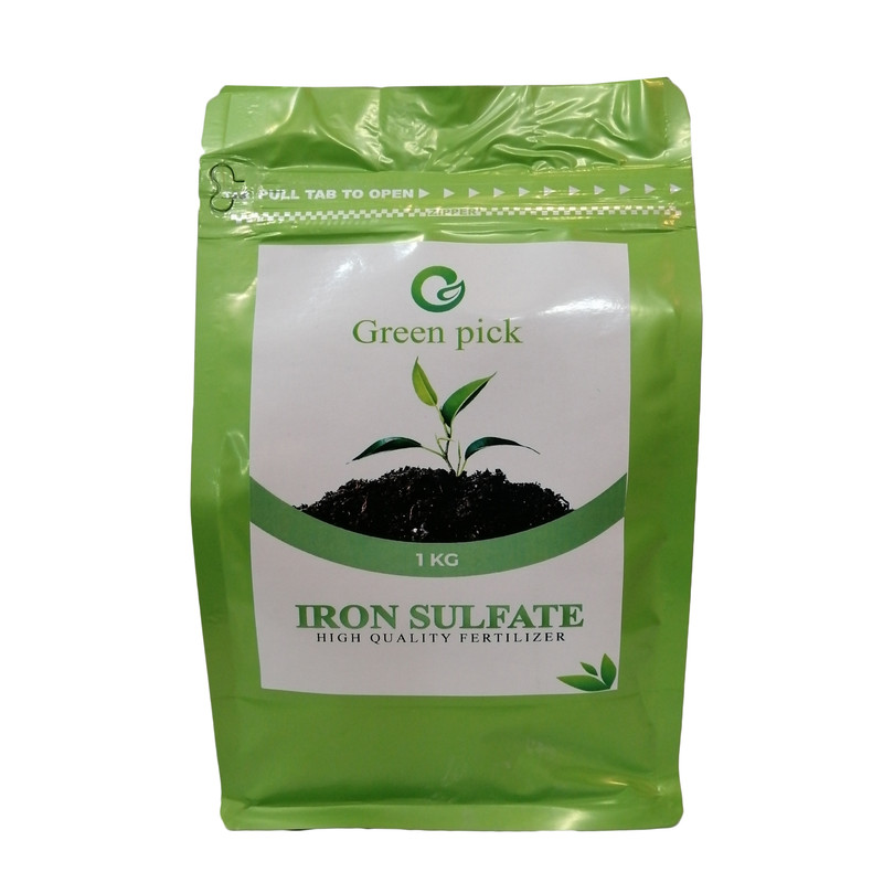 کود سولفات آهن گرین پیک مدل IRON SULFATE 1000 وزن یک کیلوگرم
