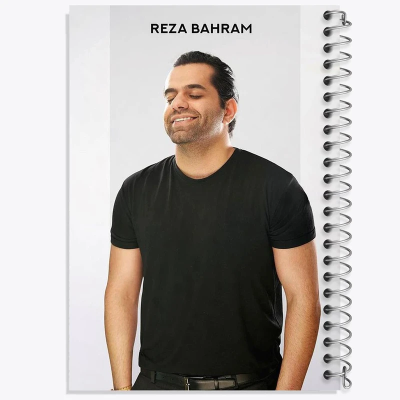 دفتر نقاشی 50 برگ خندالو مدل رضا بهرام کد 4008