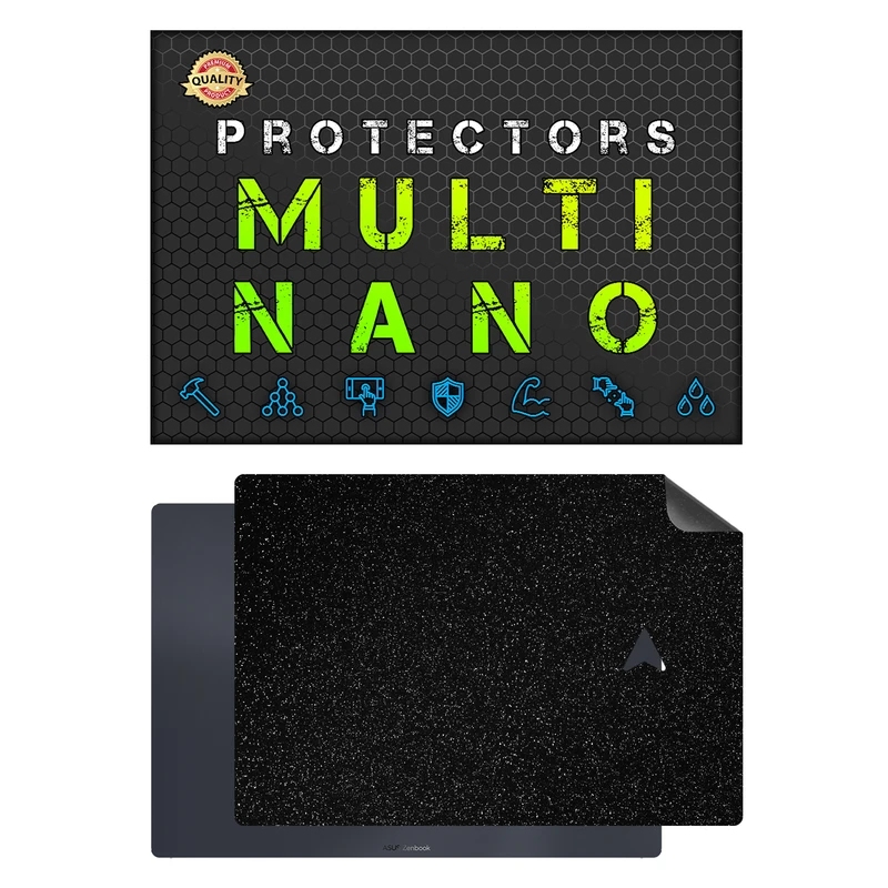 برچسب پوششی پشت لپ تاپ مولتی نانو طرح کهکشانی مدل X-F1G مناسب برای لپ تاپ ایسوس ZenBook Pro 14 Duo OLED UX8402ZE 14.5 inch 2023