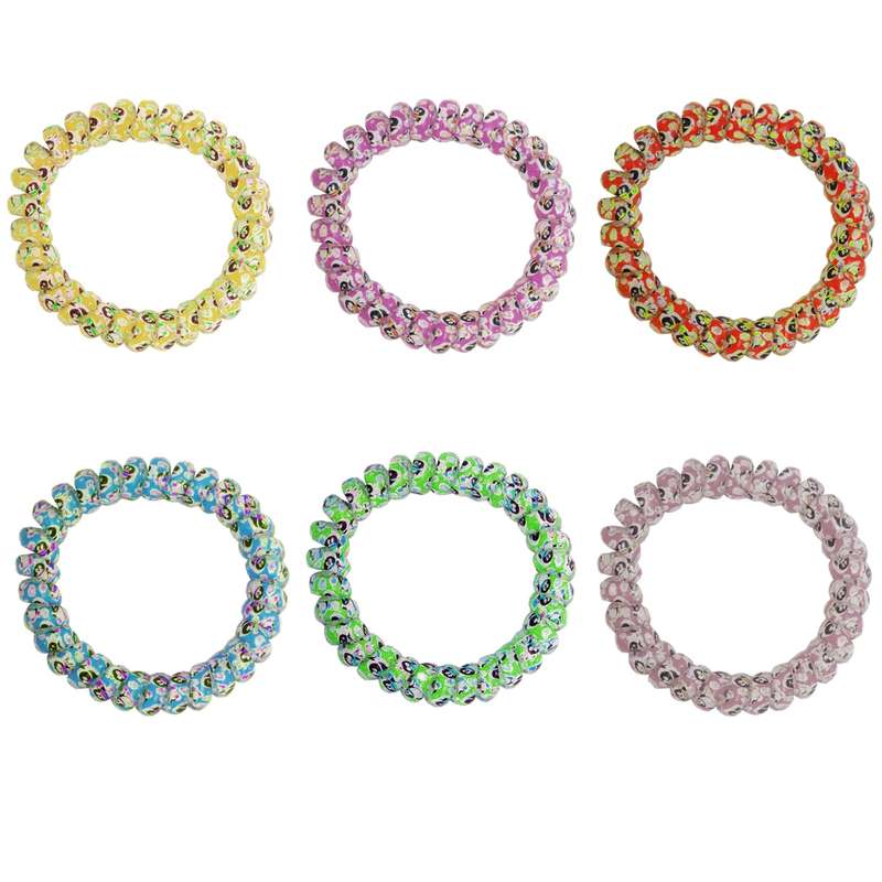 کش مو زنانه مدل تلفنی 2 مجموعه 6 عددی