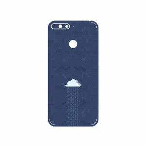 MAHOOT Minimal Data Cloud Cover Sticker for Huawei Y6 2018