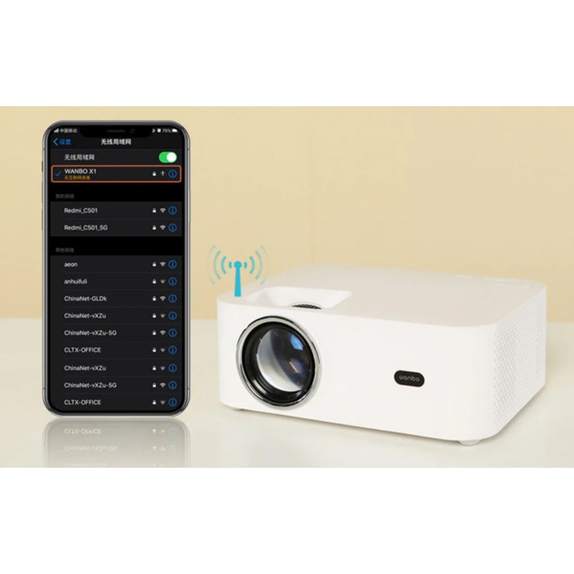 ویدئو پروژکتور ونبو مدل Wanbo X1