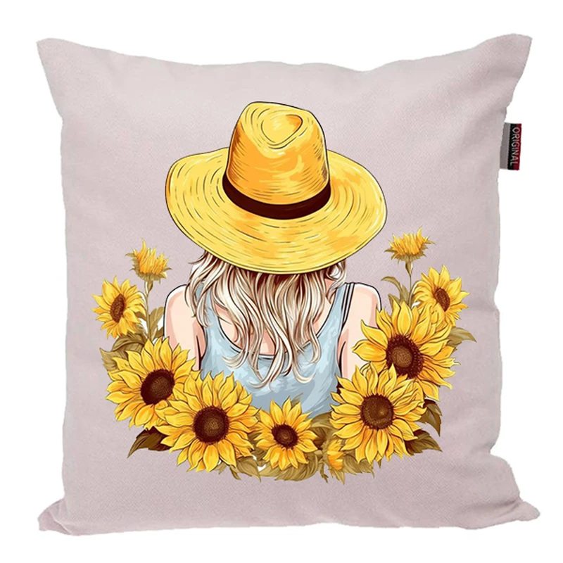 کوسن ناریکو مدل فانتزی طرح دختر کیوت کد 05507