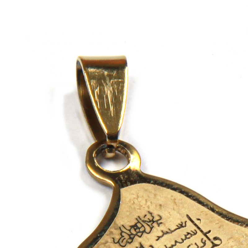 آویز گردنبند مدل چهار قل کد 60001190