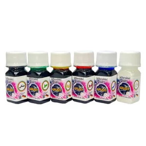 رنگ رزین اپوکسی گلکسی مدل microbial حجم 40 میلی لیتر بسته 6 عددی