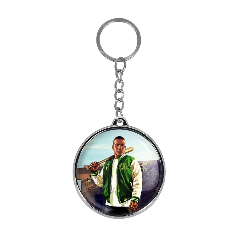 جاکلیدی خندالو طرح فرانکلین جی تی ای GTA مدل دوطرفه کد 3065430655