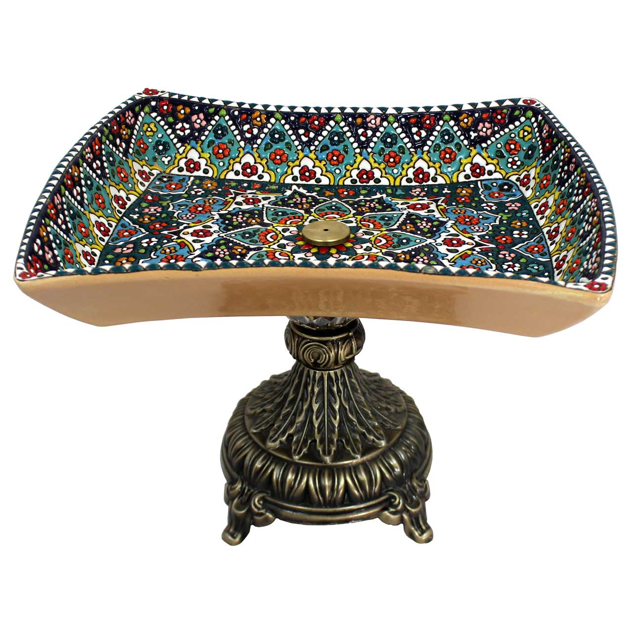 میوه خوری میناکاری دست نگار کد 08-20