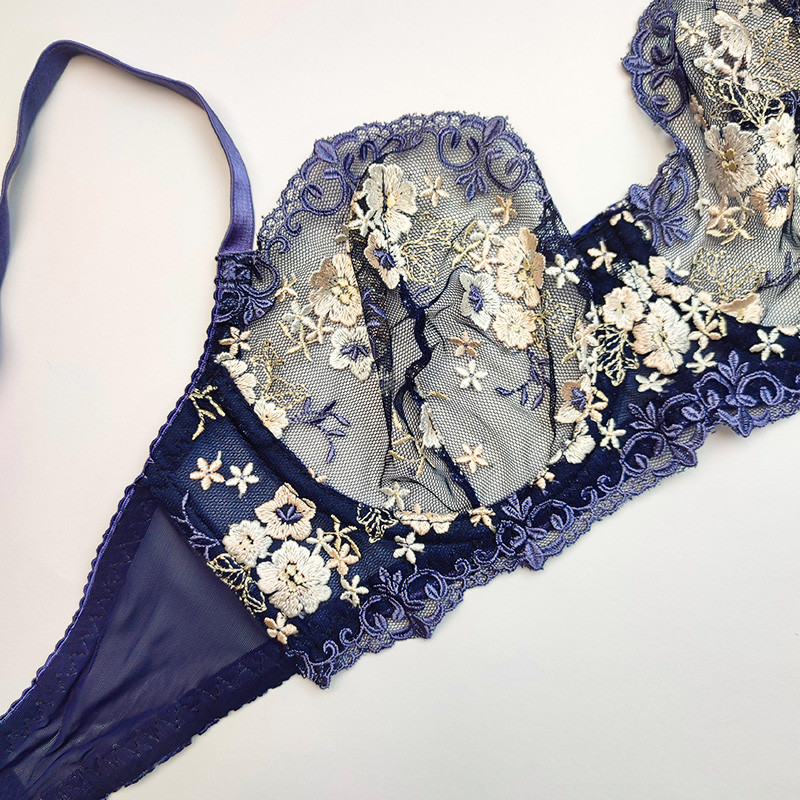 ست شورت و سوتین زنانه ژینا مدل توری کد 100720