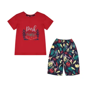 ست تی شرت و شلوارک پسرانه ناربن مدل 1521356-72