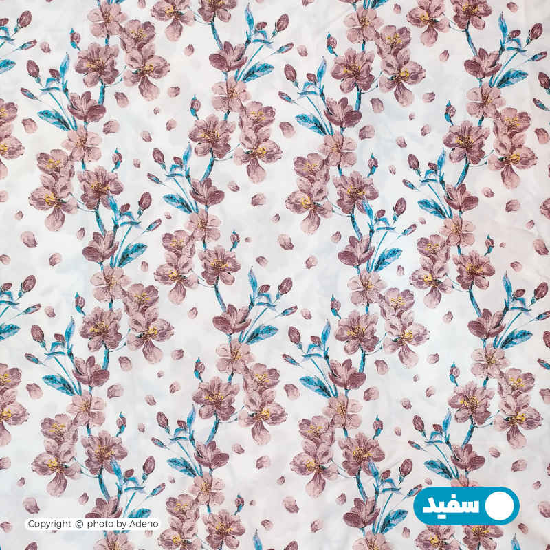 سرویس روتختی آدنو مدل زنبق کد IR121 دو نفره 4 تکه