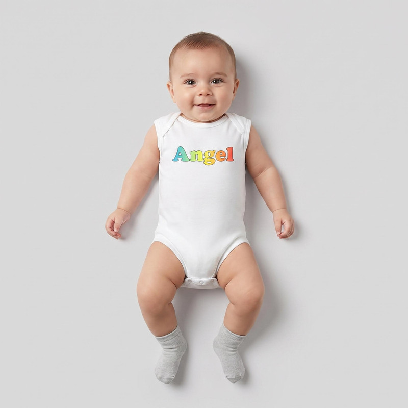 بادی بدون آستین نوزادی نیل کوک مدل حلقه ای Angel