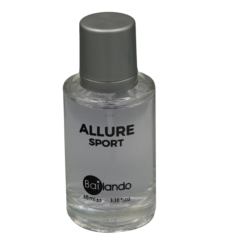 عطر جیبی مردانه بایلندو مدل آلور اسپورت ALLURE SPORT با رایحه شیرین حجم 35 میلی‌لیتر