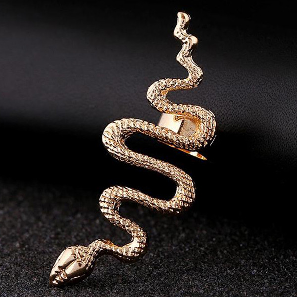 گوشواره زنانه طرح مار مدل SNK 01