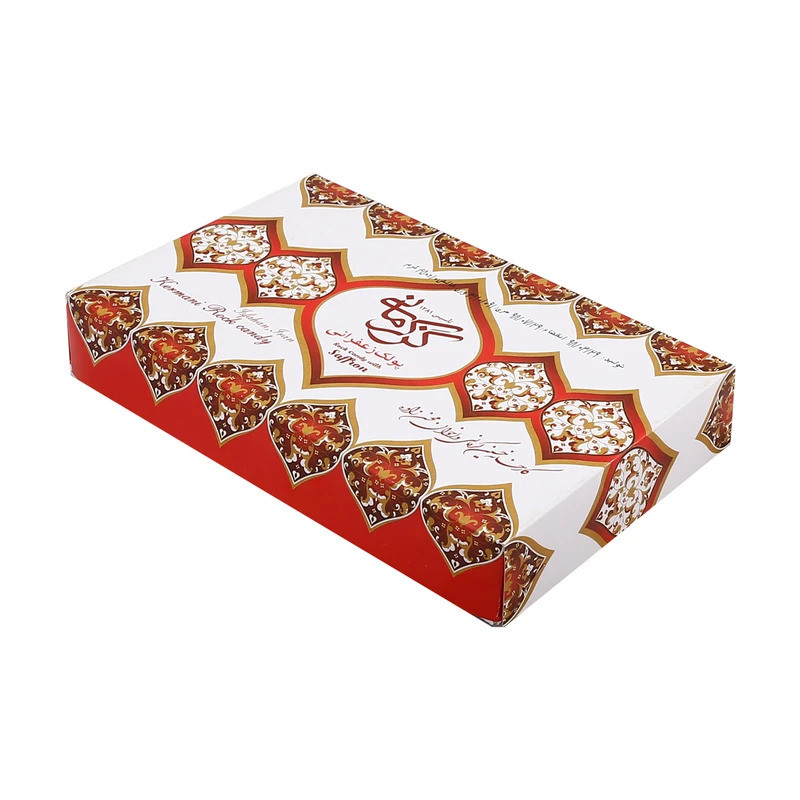 آبنبات پولکی کرمانی زعفرانی - 450 گرم