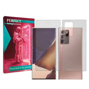 Perfect Tough model transparent screen protector suitable for Samsung Galaxy Note20 Ultra 5G Mobile phone with back protector