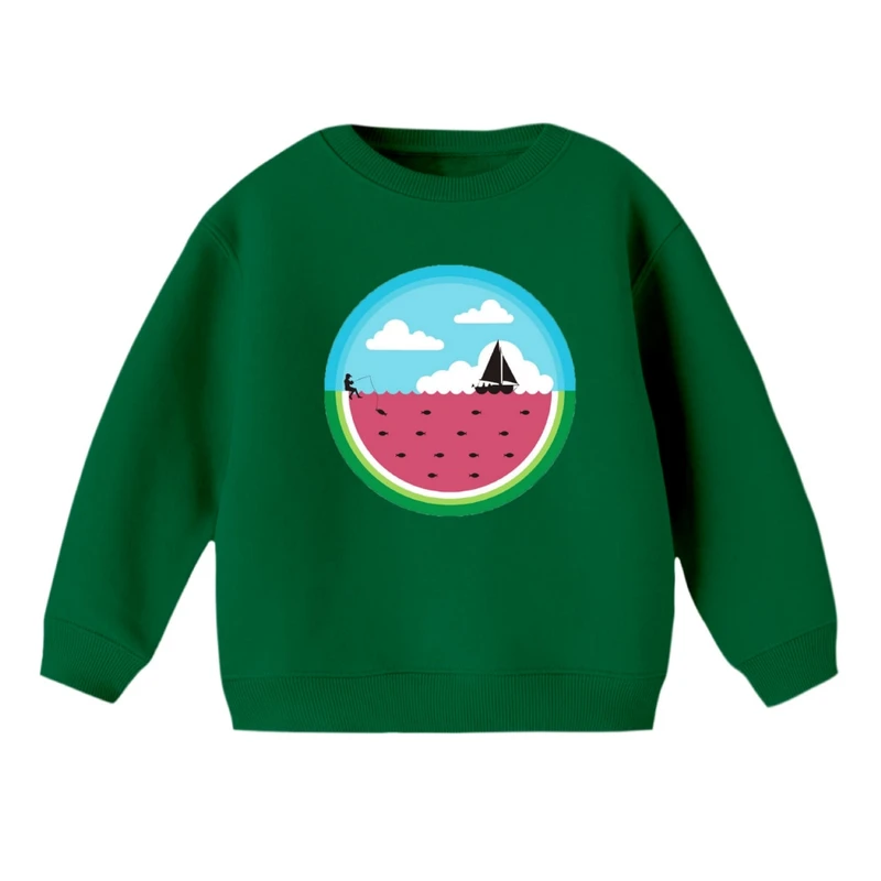 سویشرت بچگانه مدل هندوانه یلدایی کد 4