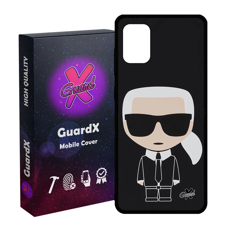 کاور گارد ایکس طرح کارل مدل Glass10425 مناسب برای گوشی موبایل سامسونگ Galaxy A31