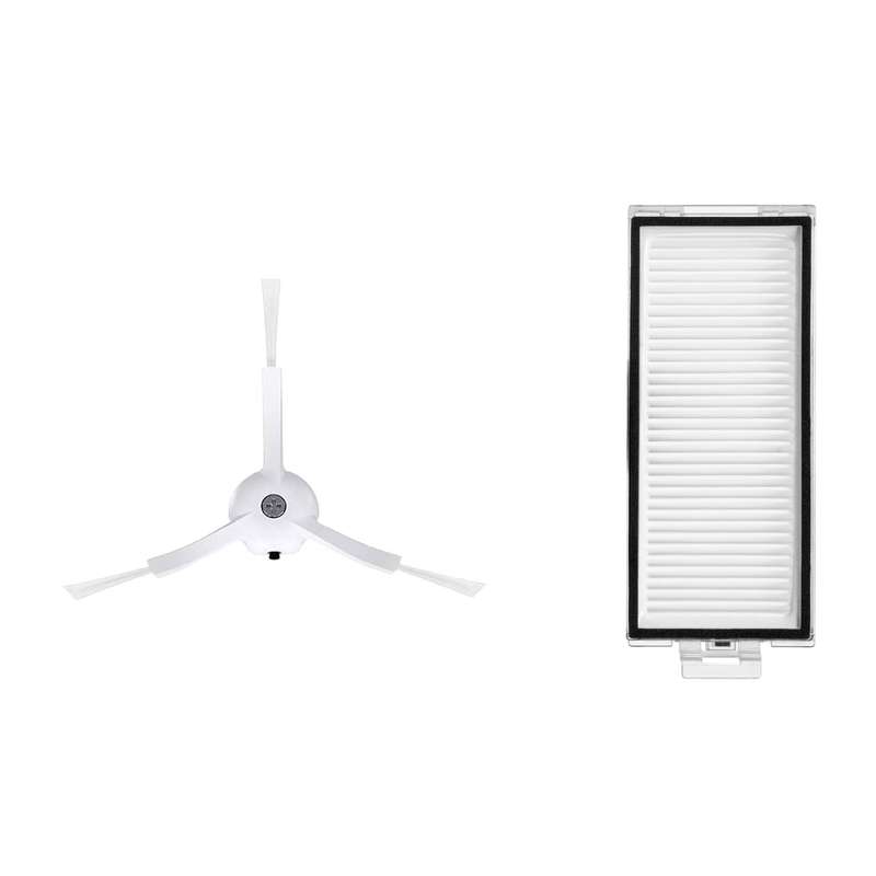 فیلتر و برس کناری جارو رباتیک مدل +Q8 Max مناسب برای جاروبرقی رباتیک روبوراک Roborock Q8 Max Plus مجموعه 2 عددی