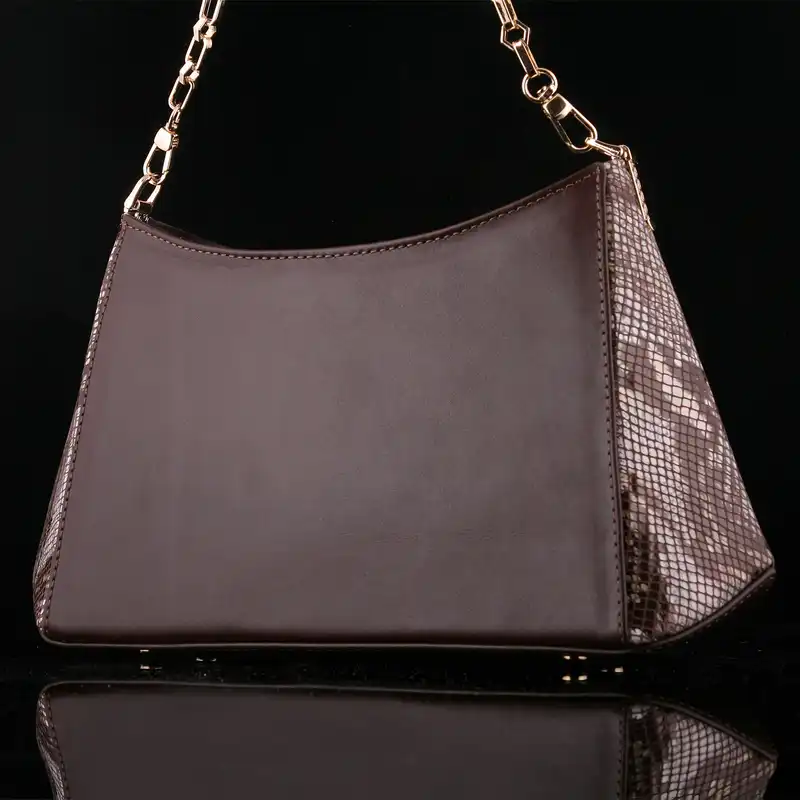 کیف مجلسی زنانه چرم یلسان مدل آندیا کد 3-AND-101-RTGN