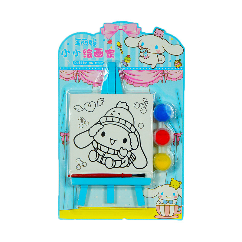 بسته رنگ آمیزی مدل خرگوش مجموعه 6 عددی