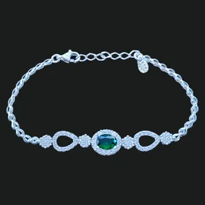 دستبند نقره زنانه مدل 30581