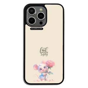 AKAM AMC-WA15PROMAX-ANIMALS QOUTES-14 Cover For Apple iPhone 15 Pro Max