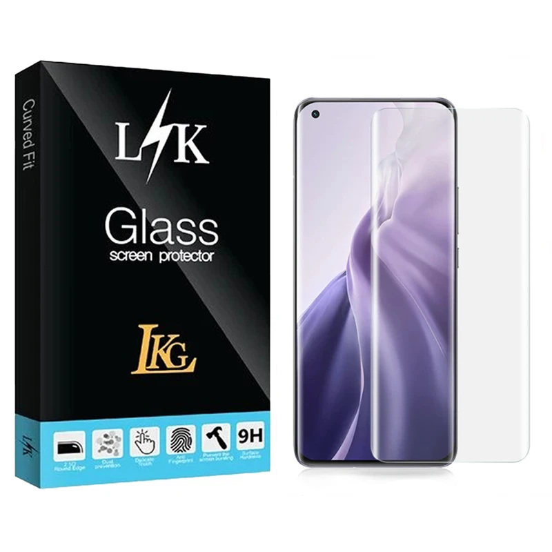 محافظ صفحه نمایش ال کا جی مدل UV مناسب برای گوشی موبایل شیائومی Mi 11 Ultra 5G