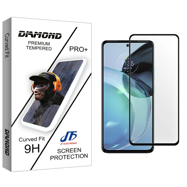 محافظ صفحه نمایش شیشه ای جی اف مدل Diamond مناسب برای گوشی موبایل موتورولا Moto G72
