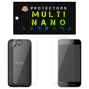 Multi Nano X-SFT Screen Protector For htc Desire 700 with back skin