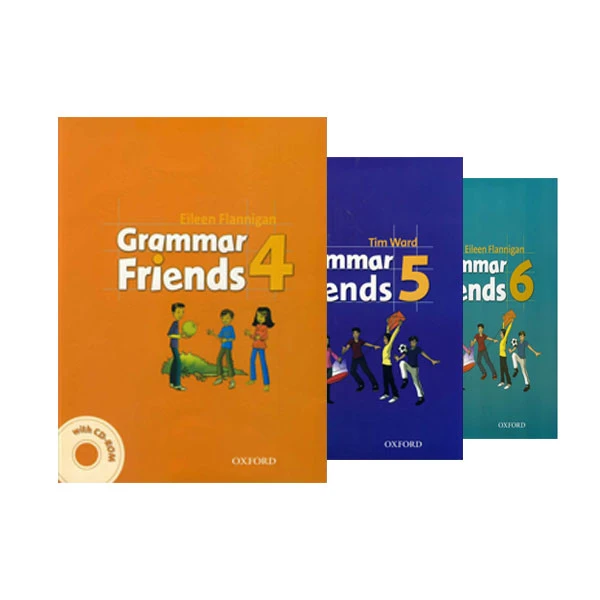 کتاب Grammar Friends اثر Tim Ward And Eileen Flannigan انتشارات زبان مهر سه جلدی
