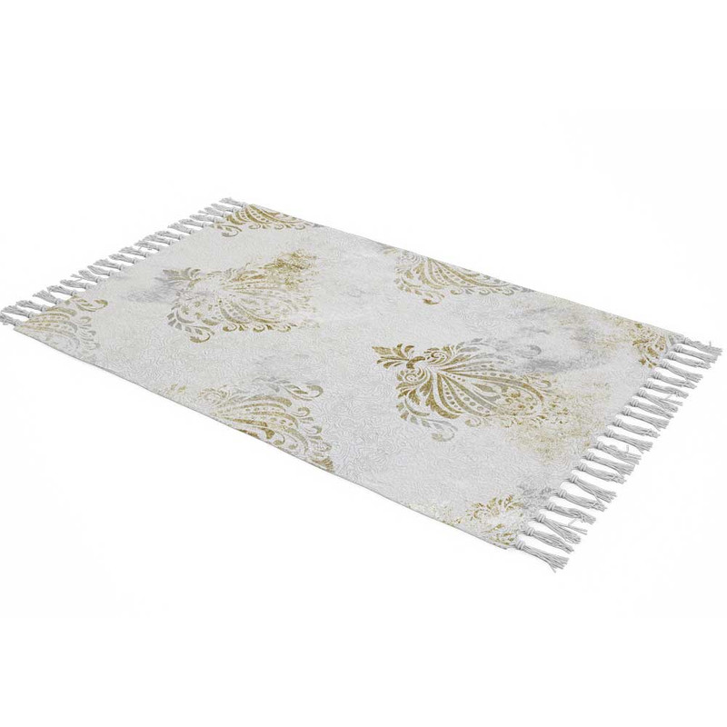 شال مبل طرح وینتیج کد vin2sh1003 سایز 100x180 سانتی متر