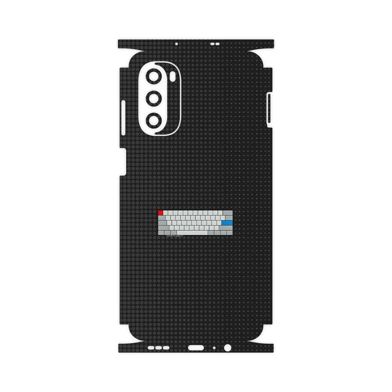 برچسب پوششی ماهوت مدل Minimal Keyboard Icon-FullSkin مناسب برای گوشی موبایل موتورولا Moto G52