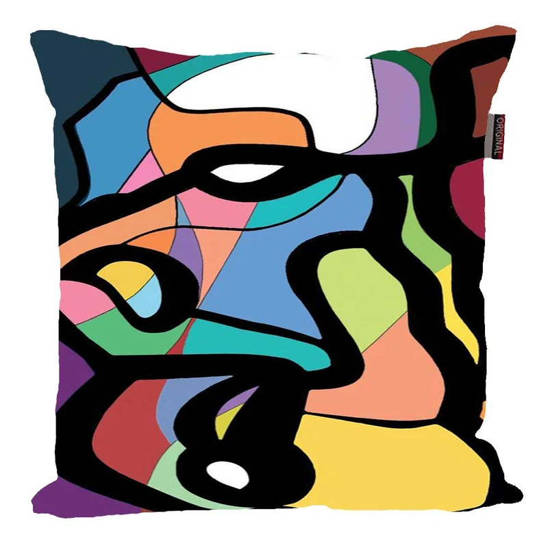 کوسن پاد آفرین مدل فانتزی مدرن رنگی کد 02526