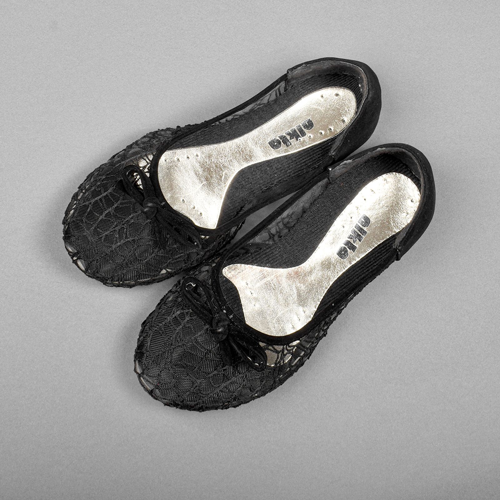 کفش زنانه نیکتا مدل پاپیون توری کد BK.2371 -  - 4