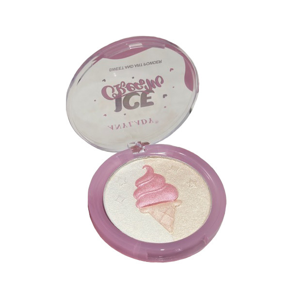 هایلایتر انی لیدی مدل Ice Cream شماره 3 رنگ طلایی هایلایتر انی لیدی مدل Ice Cream شماره 3 رنگ طلایی