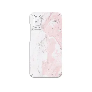 MAHOOT  Blanco-Pink-Marble Cover Sticker for Samsung Galaxy S20