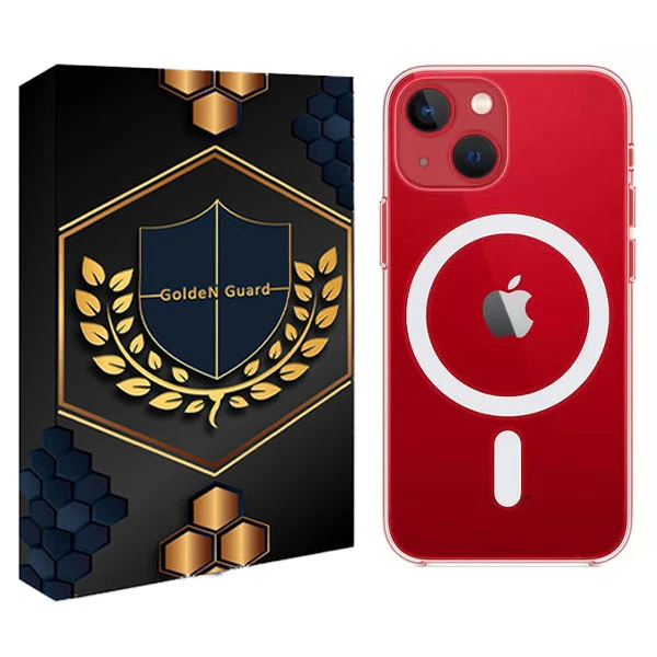 کاور گلدن گارد مدل clear case مگ سیف مناسب برای گوشی موبایل اپل iphone 13