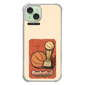 AKAM AMC-WTA15PLUS-BASKETBALL11 Cover For Apple iPhone 15 Plus